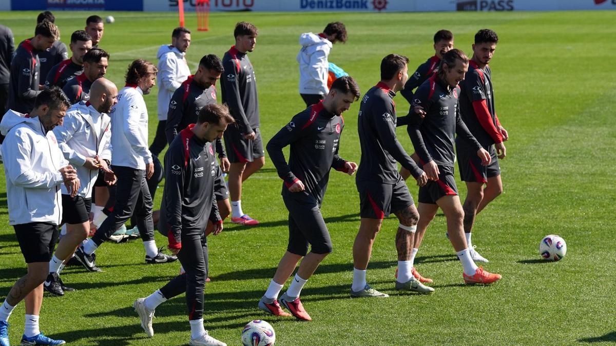 A Milli Futbol Takımı, Gürcistan maçına hazır