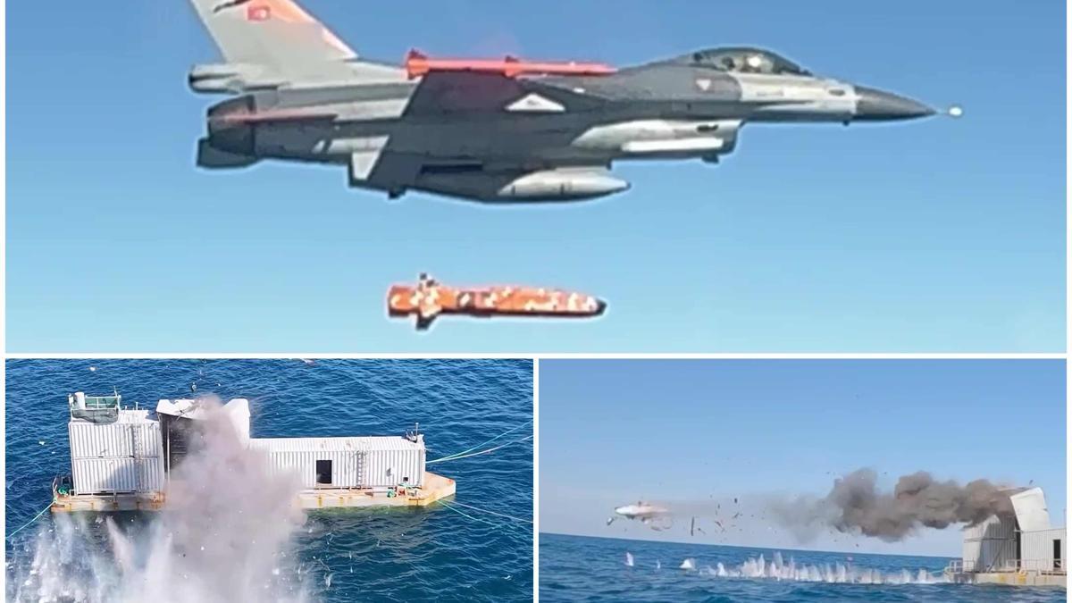 Milli seyir füzesi SOM-J atış testini başarıyla tamamladı! Radar sistemlerinden kaçıyor, hedefi tam isabetle vuruyor: Bakan Kacır paylaştı...