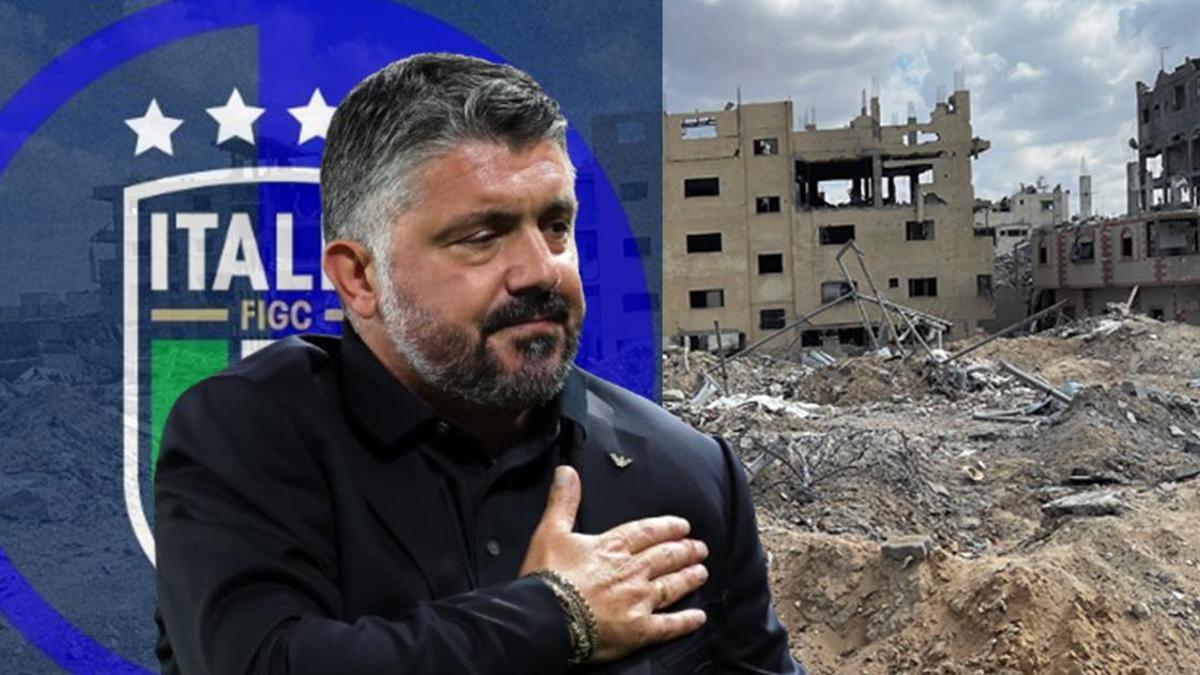 İtalya Teknik Direktörü Gennaro Gattuso: Gazze'deki ateşkesten dolayı mutluyuz