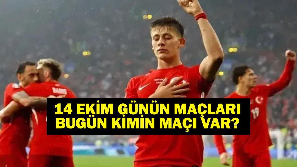Bugün Hangi Maçlar Var? Türkiye Gürcistan Maçı Hangi Kanalda, Saat Kaçta? İşte 14 Ekim Günün Maçları…