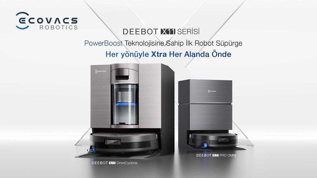 Ecovacstan Yeni Nesil Temizlik Deneyimi: DEEBOT X11 Serisi ile Tek Tuşla Konfor ve Derin Temizlik