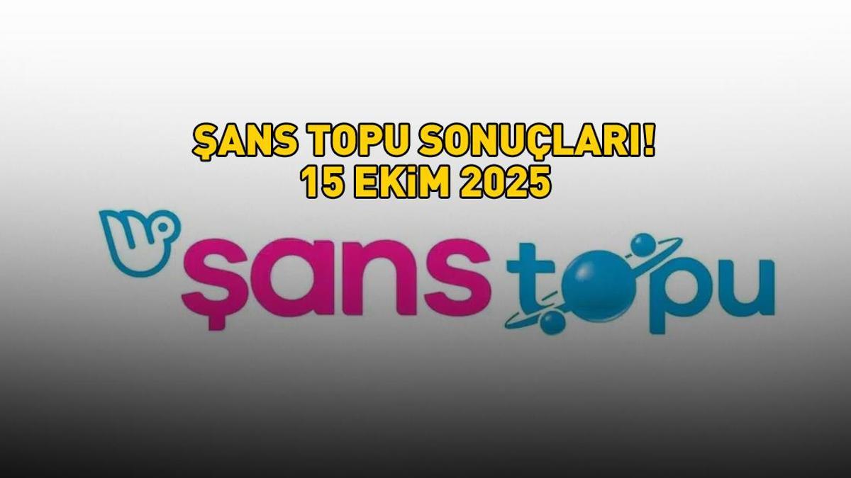 ŞANS TOPU SONUÇLARI 15 EKİM 2025 | Milli Piyango Online ile Şans Topu sonuçları açıklandı mı, nasıl öğrenilir? Sonuç sorgulama ekranı!