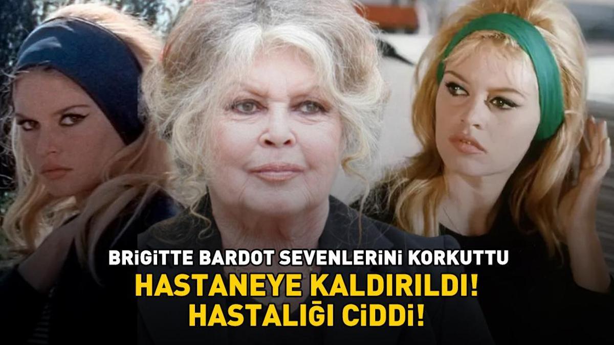 HASTALIĞI CİDDİ! Fransız sinemasının efsane ismi Brigitte Bardot apar topar hastaneye kaldırıldı!