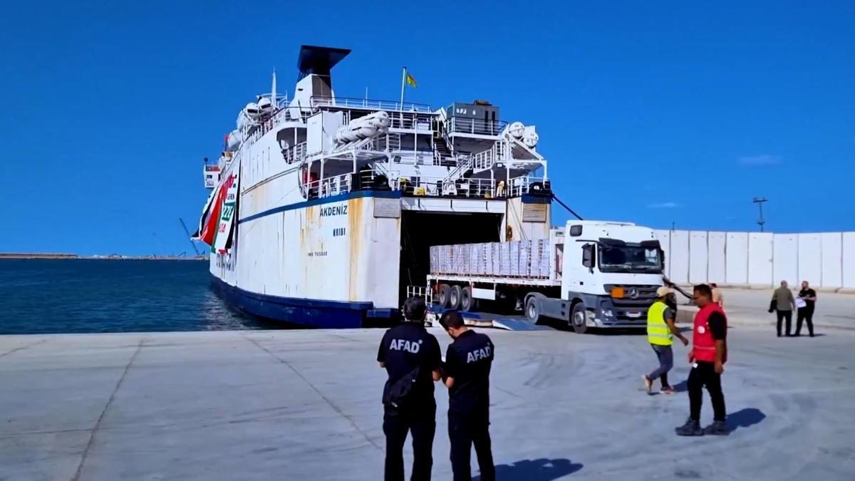 AFAD: 17'nci İyilik Gemisi Akdeniz, Mısıra ulaştı