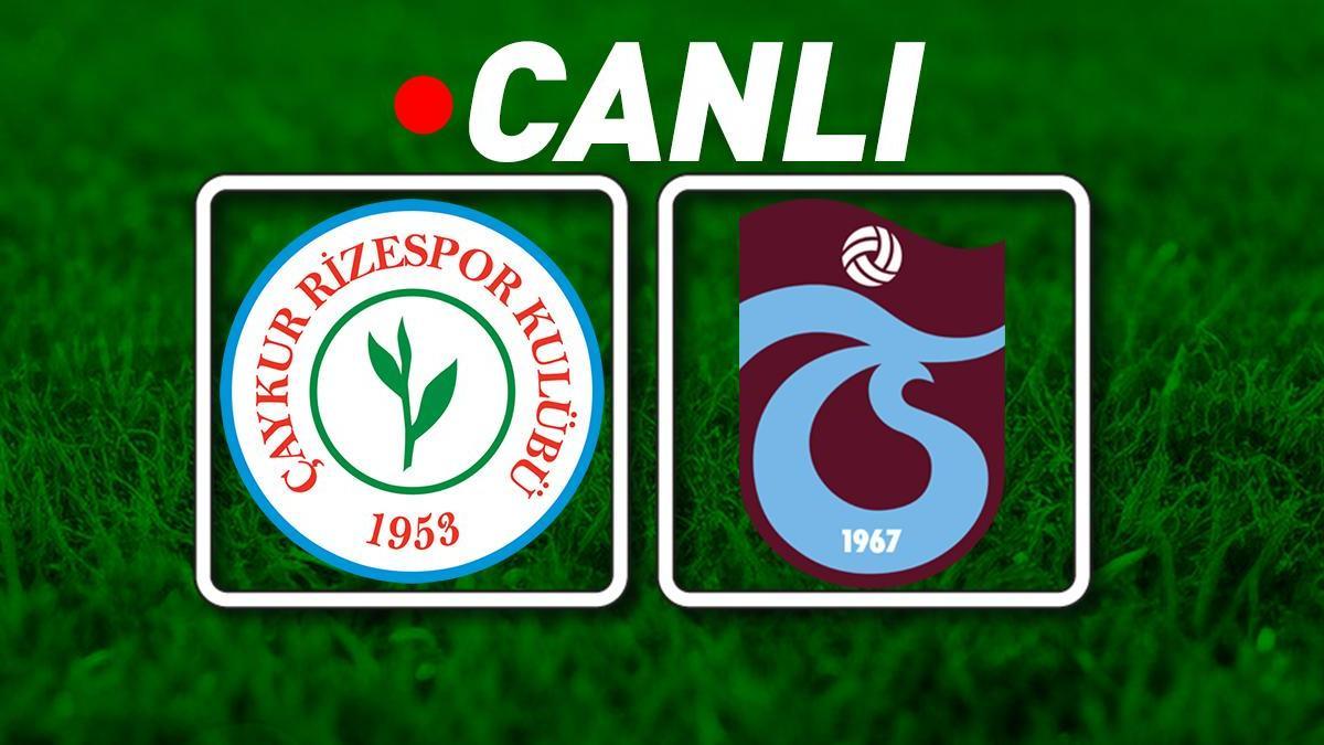 Çaykur Rizespor – Trabzonspor Maçı Bein Sports 1 Canlı | Karadeniz derbisinde heyecan yüksek