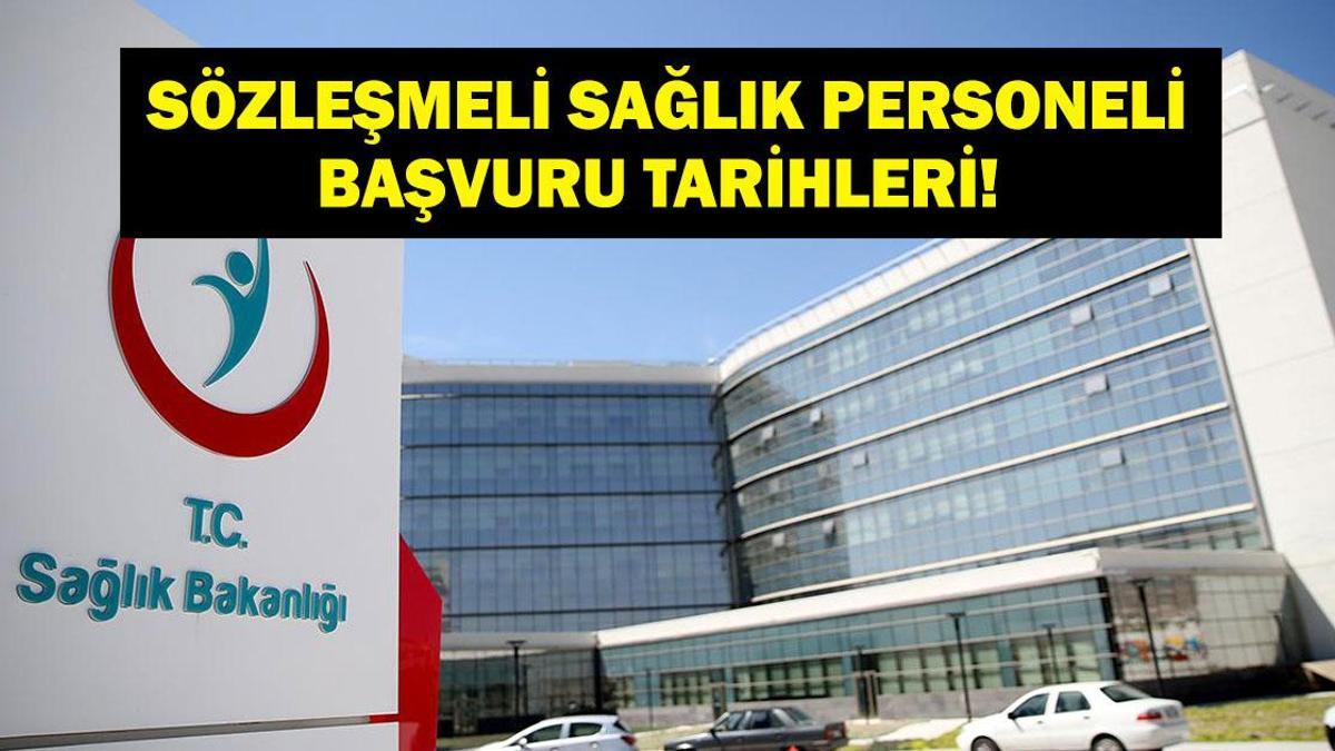 SÖZLEŞMELİ SAĞLIK PERSONELİ BAŞVURU: Sağlık Bakanlığı Sözleşmeli Personel Alımı Ne Zaman? Başvuru Nereden Yapılır, Nasıl?