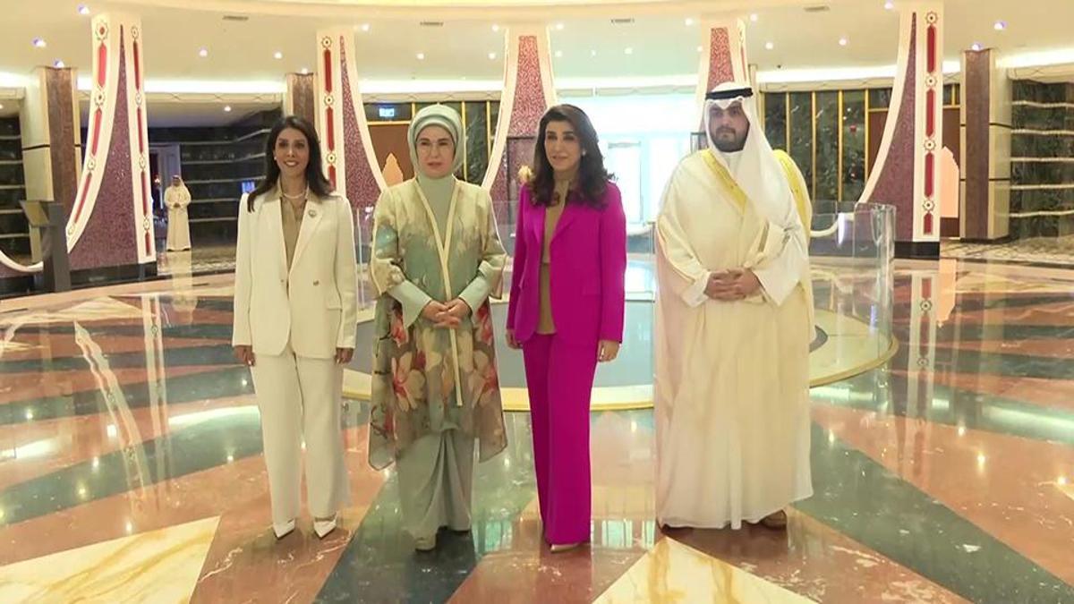 Emine Erdoğandan Al Salam Sarayı Müzesi'ne ziyaret