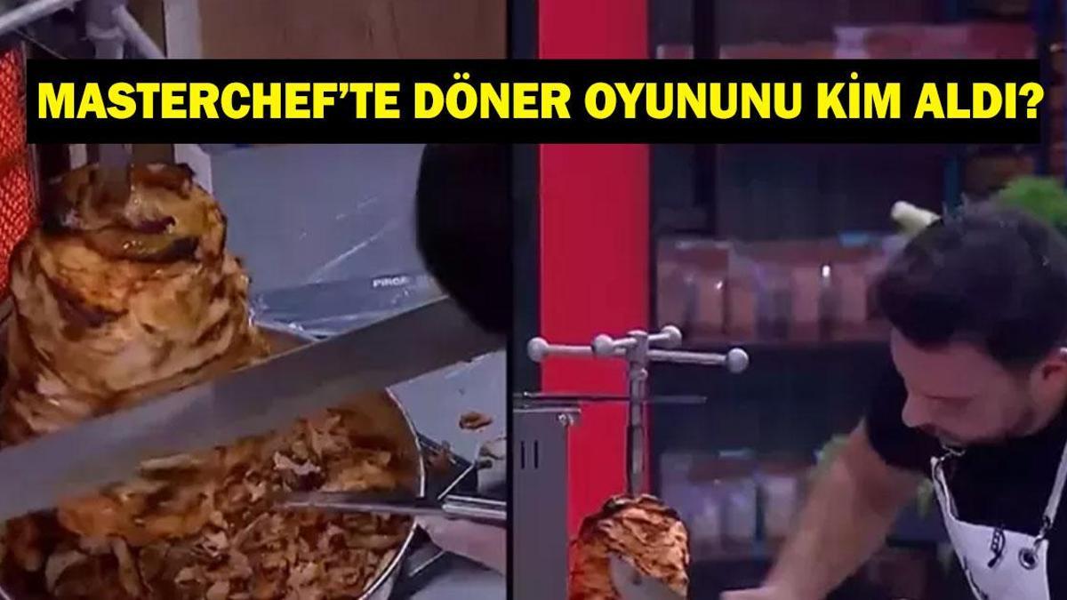 MasterChef'te ödül oyununu kim kazandı? MasterChef'te döner oyununu kim aldı?
