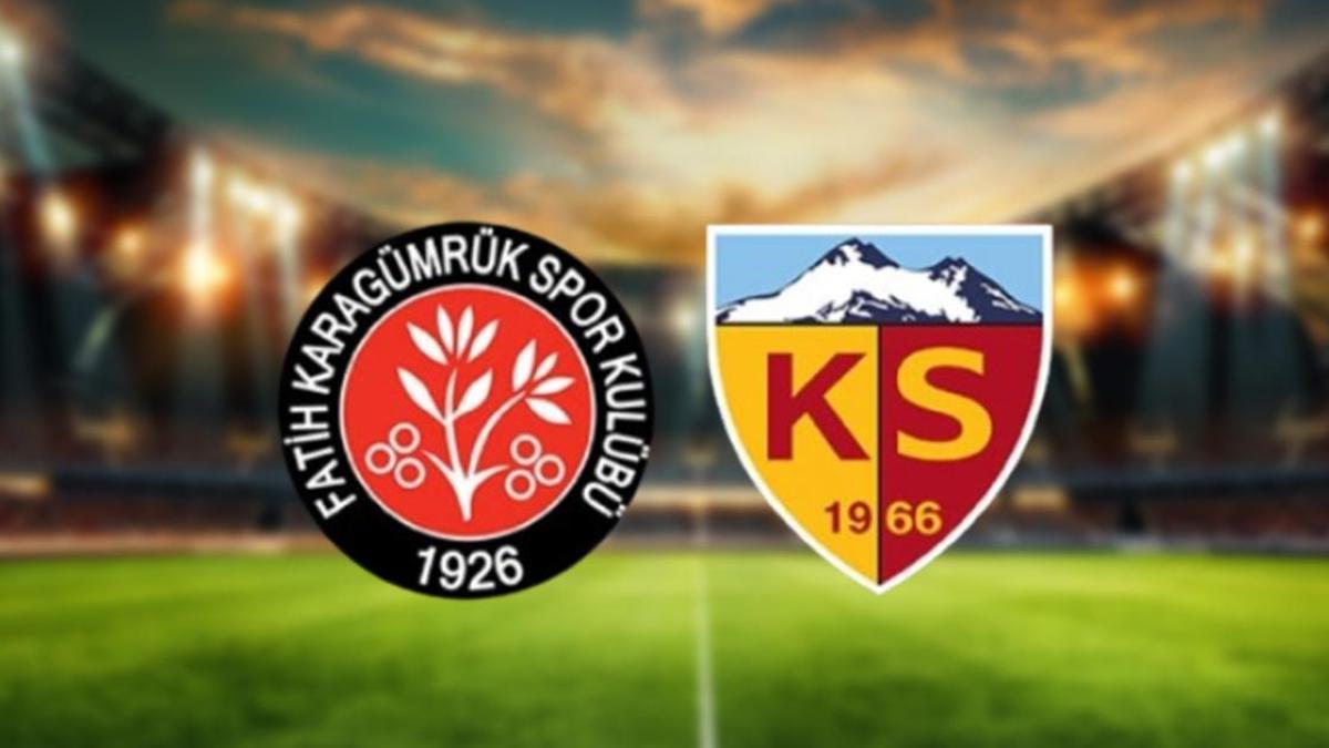 FATİH KARAGÜMRÜK – KAYSERİSPOR MAÇI BEIN SPORTS 1 CANLI İZLE | Fatih Karagümrük – Kayserispor maçı ne zaman, saat kaçta? Muhtemel 11ler!