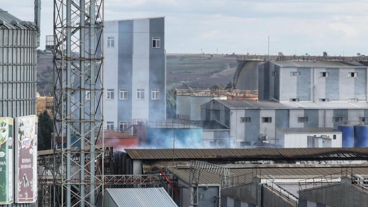 Edirne Havsada fabrikada patlama ve yangın: 2 yara…