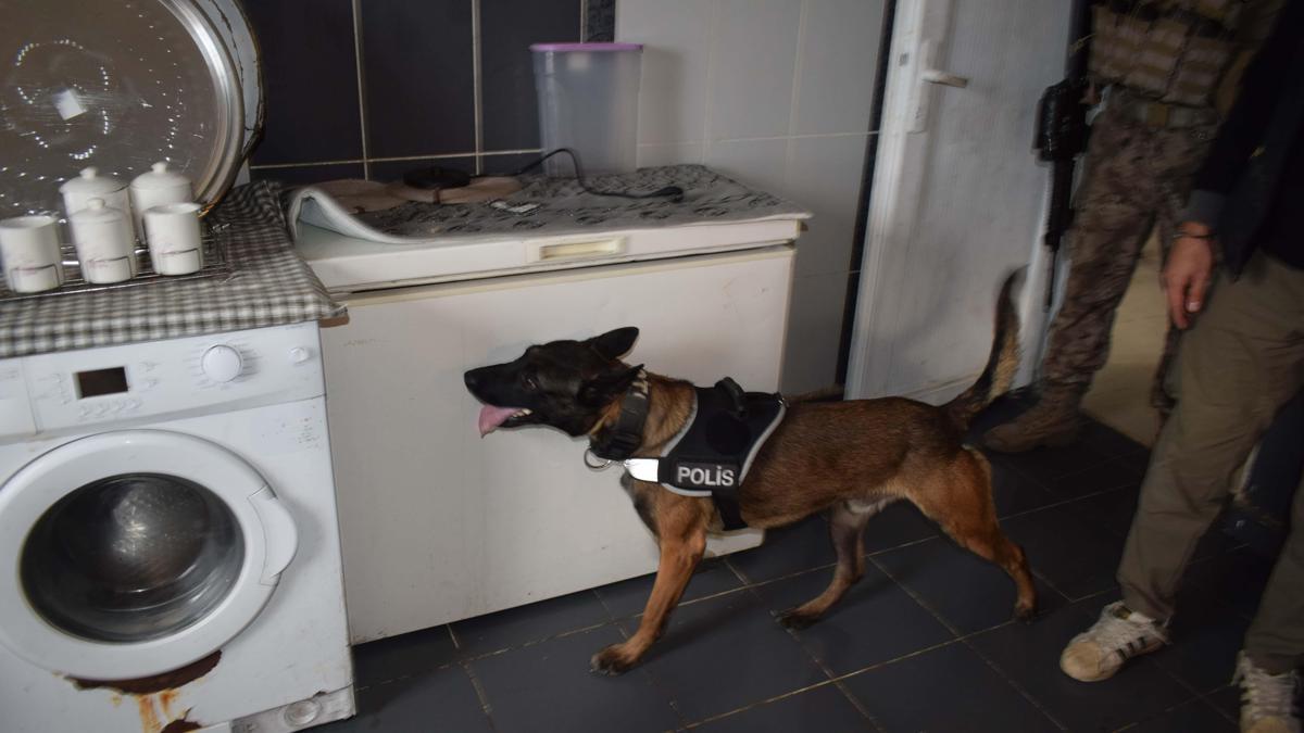 Batmanda dron destekli narkotik operasyonu: 5 şüpheli tutuklandı