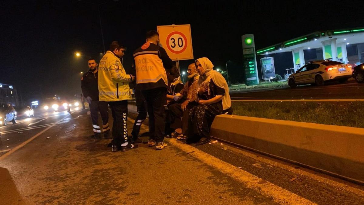 Bursa'da zincirleme kaza: 2'si çocuk 5 yaralı