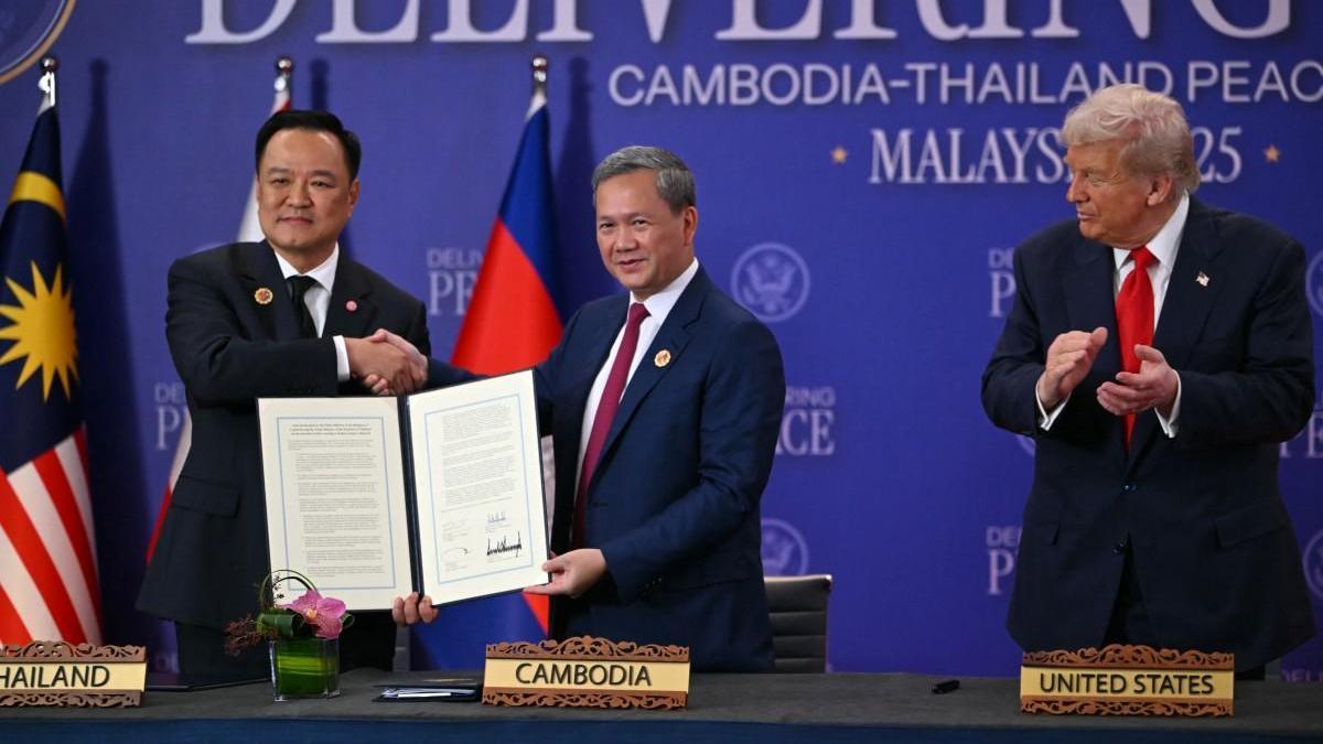 Trump, ASEAN Zirvesi için Malezya'da: Tayland-Kamb…
