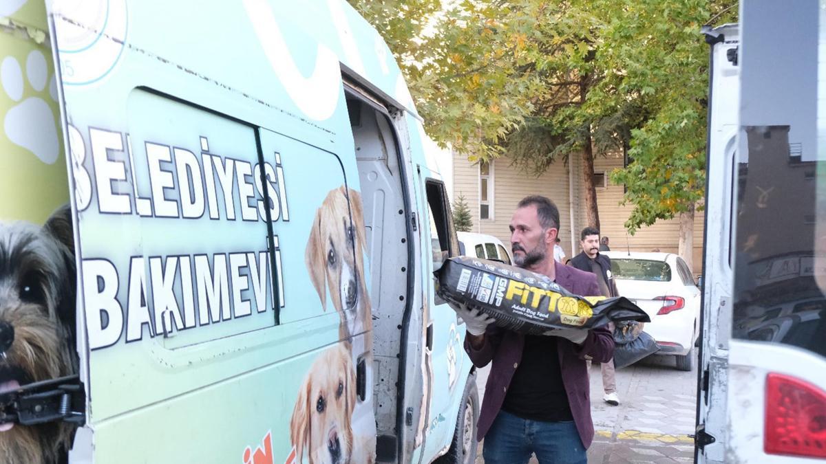 Sorgun'da atık yağlarla köpek maması alınıyor