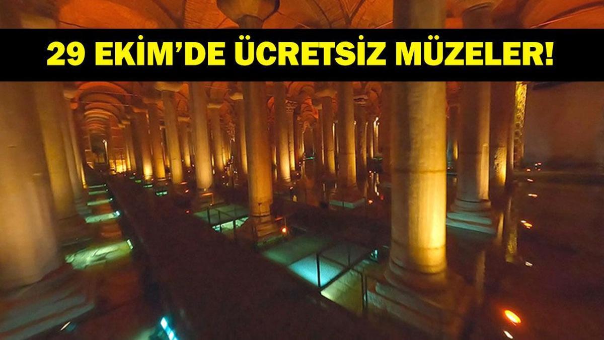 29 Ekim'de İstanbul'da müzeler ücretsiz mi? 29 Ekim'de İstanbul'da hangi müzeler ücretsiz?