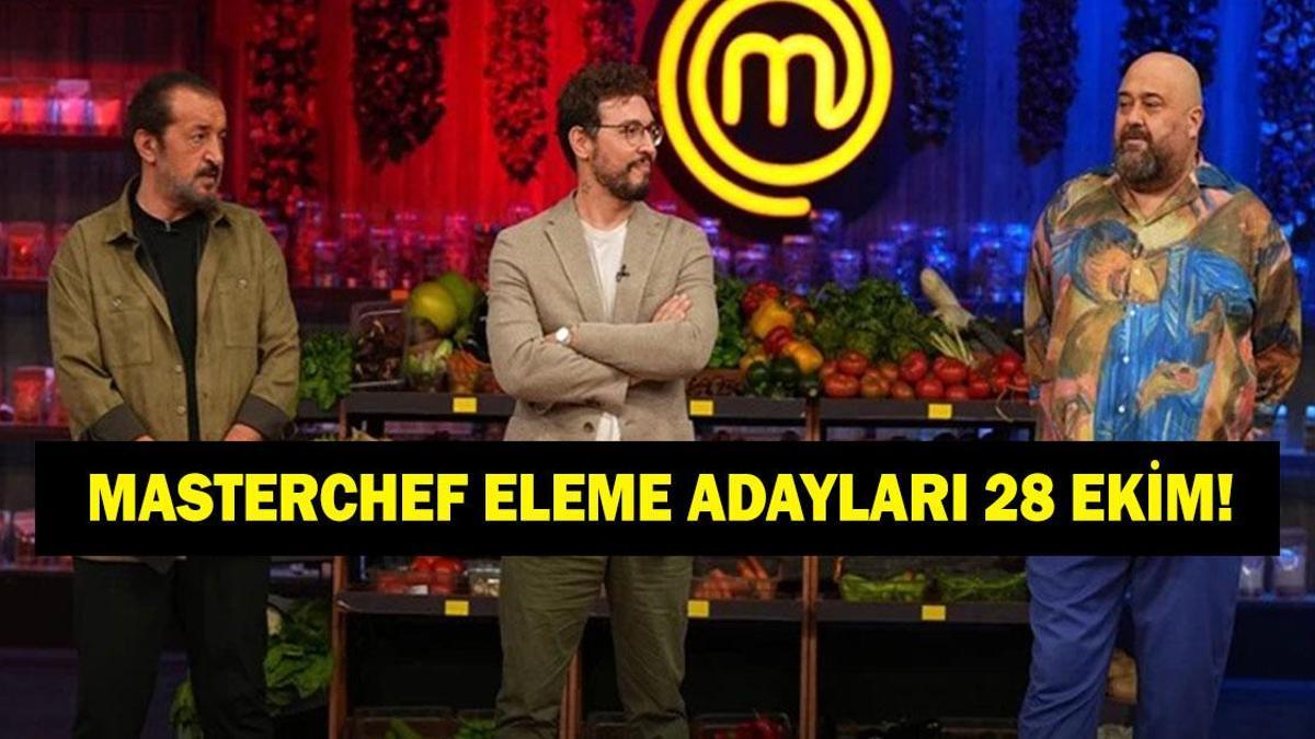MASTERCHEF 3. VE 4. ELEME ADAYLARI 28 EKİM! MasterChef'te dokunulmazlığı kim kazandı? Potaya kimler girdi?