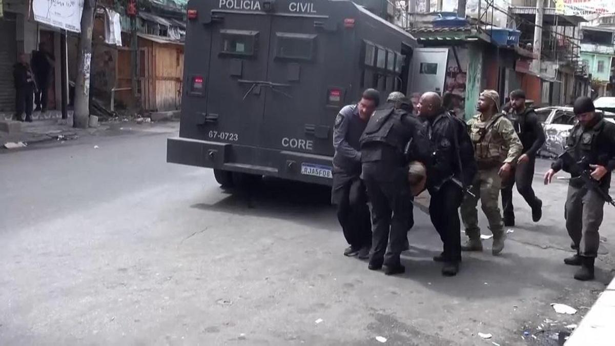 Brezilya'da dev uyuşturucu operasyonu