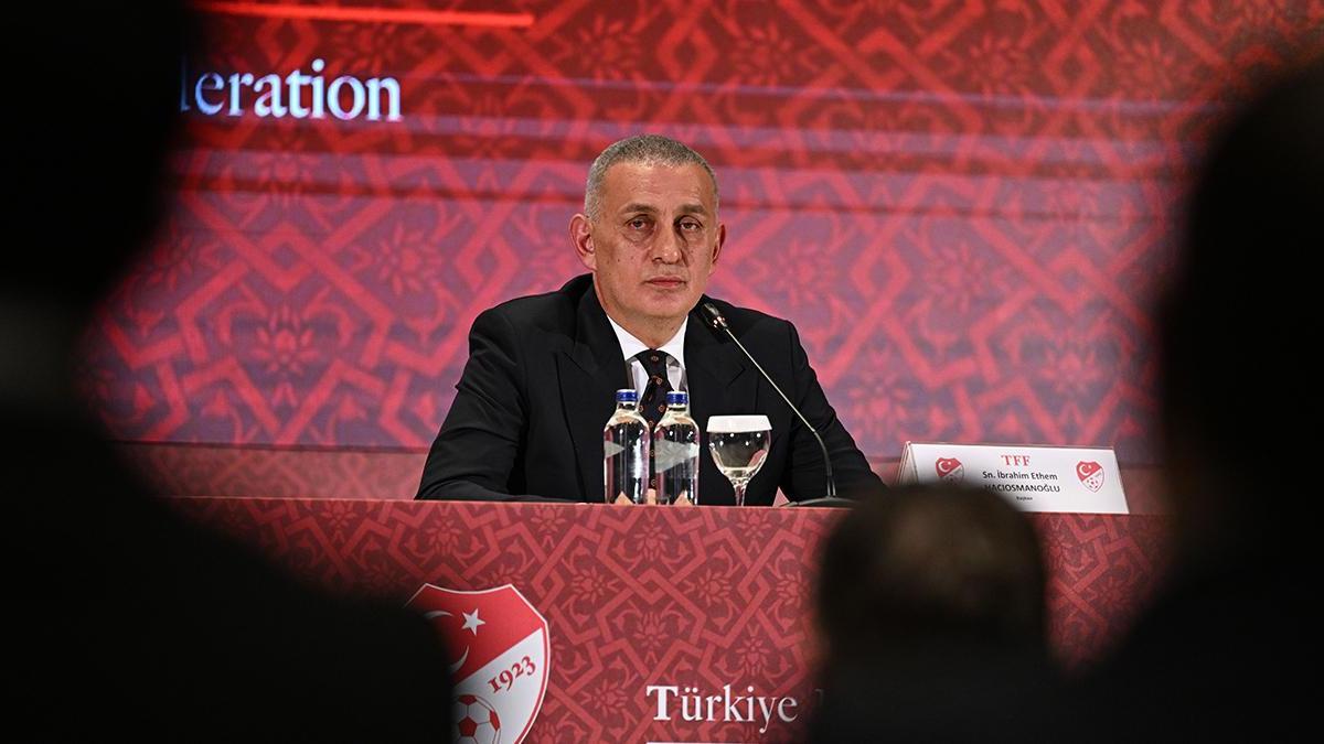TFF Başkanı İbrahim Hacıosmanoğlu’ndan yeni açıklama: Taviz vermeyeceğiz TFF Başkanı İbrahim Hacıosmanoğlu’ndan yeni açıklama: Taviz vermeyeceğiz