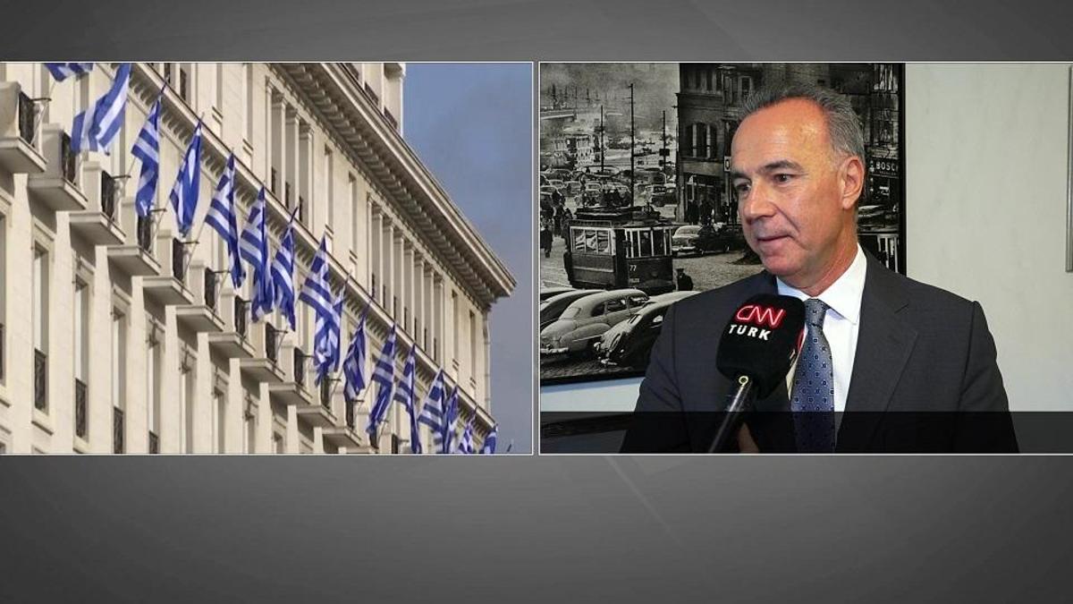 Yunanistan'ın İstanbul Başkonsolosu CNN TÜRK'te: Atina-Ankara arasında gerilim yok