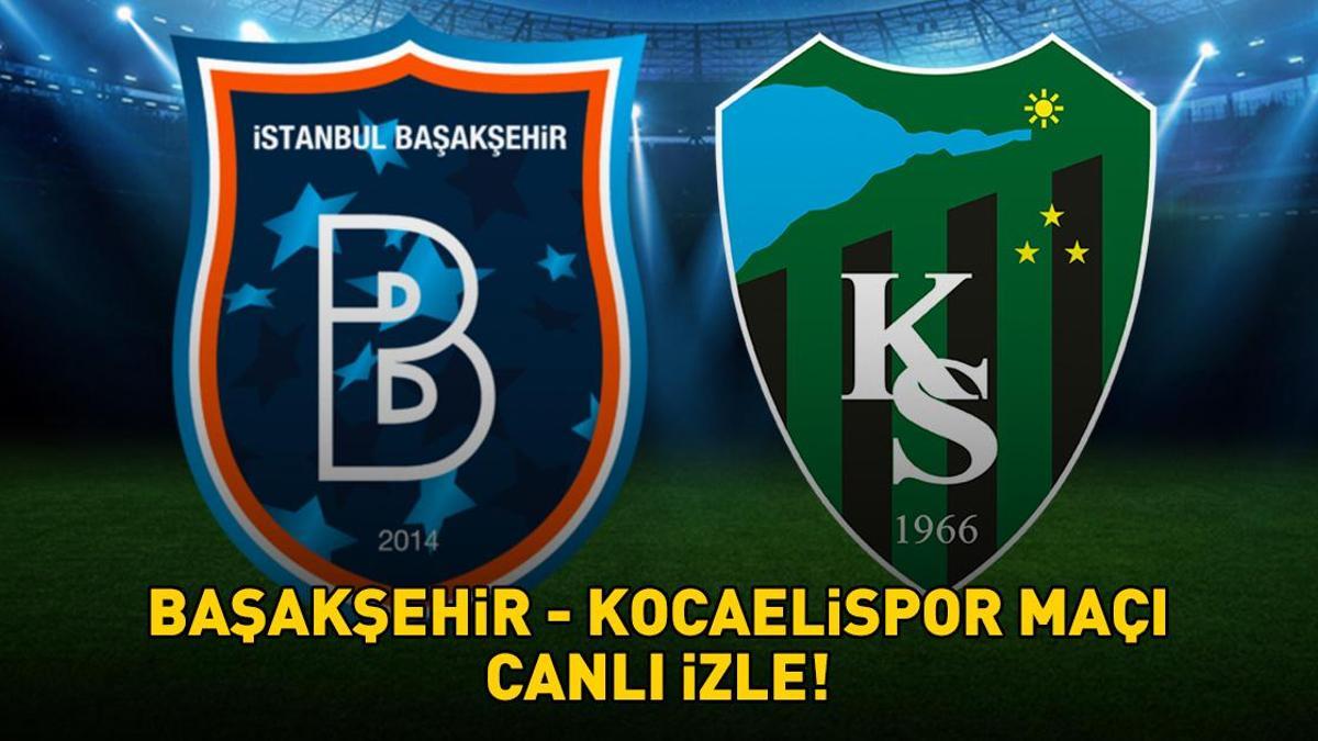 BAŞAKŞEHİR – KOCAELİSPOR MAÇI BEIN SPORTS 1 CANLI İZLE – ŞİFRESİZ | Süper Lig BeIN Sports 1 Başakşehir – Kocaelispor maçı canlı yayın bilgileri BAŞAKŞEHİR – KOCAELİSPOR MAÇI BEIN SPORTS 1 CANLI İZLE – ŞİFRESİZ | Süper Lig BeIN Sports 1 Başakşehir – Kocaelispor maçı canlı yayın bilgileri