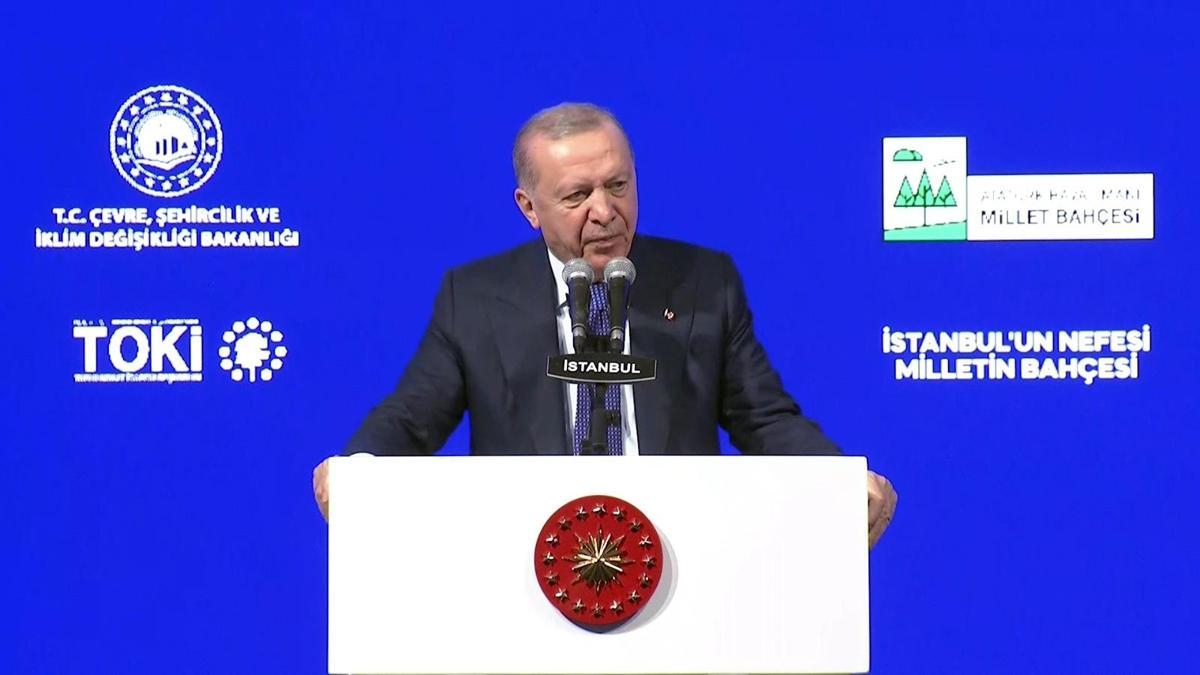 SON DAKİKA | Cumhurbaşkanı Erdoğan'dan Millet Bahçesi Açılış Töreni'nde önemli açıklamalar