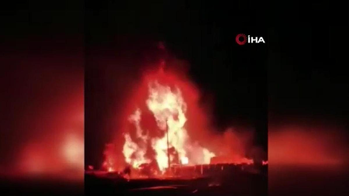 İranda LPG dolum tesisinde şiddetli patlama: 9 yaralı