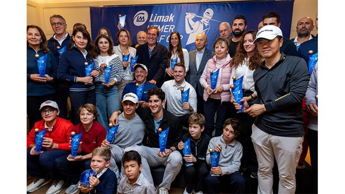 Limak Kemer Golf Cup 2025te ödüller sahiplerini buldu