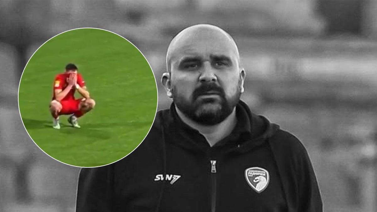 Sahada kalp krizi geçiren teknik direktör hayatını kaybetti! Oyuncular şoka girdi...