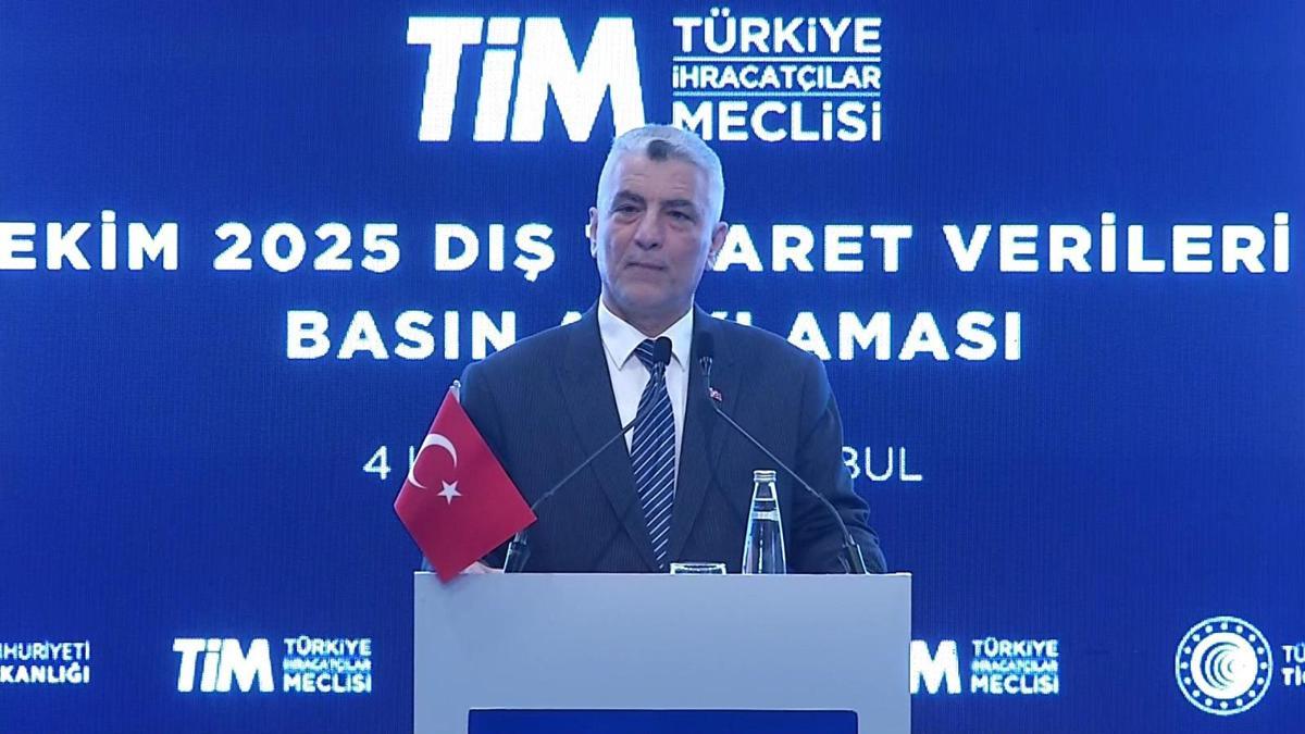 SON DAKİKA HABERİ | Ticaret Bakanı Ömer Bolat: Ekimde 24 milyar dolar ihracat yapıldı