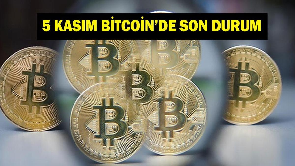 BİTCOİN DÜŞMEYE DEVAM EDECEK Mİ? 5 Kasım Bitcoin (BTC) USD son durum nedir?