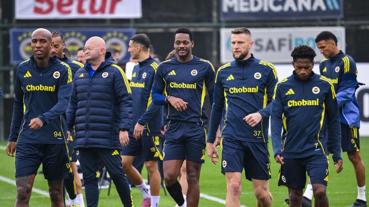 Fenerbahçe, Viktoria Plzen maçı hazırlıklarını tamamladı