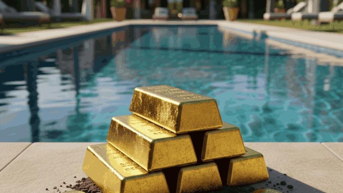 Havuz istedi, servet buldu: Bahçeden 800 bin dolarlık altın çıktı! Tarihi eser değil: Büyük gizem..