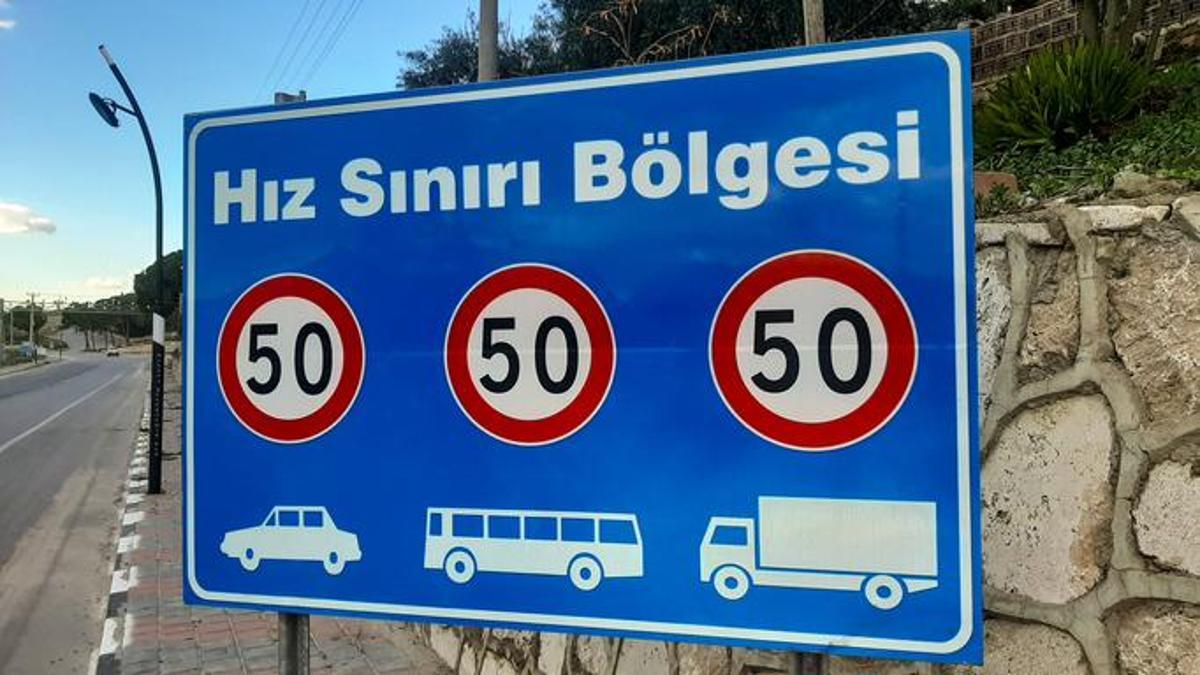 Karayollarında hız levhalarında sadeleştirme