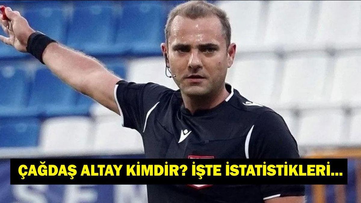 HAKEM ÇAĞDAŞ ALTAY KİMDİR? Çağdaş Altay Kaç Yaşında, Nereli, Evli Mi? Hakem Çağdaş Altay Kaç Kez Galatasaray Maçı Yönetti?