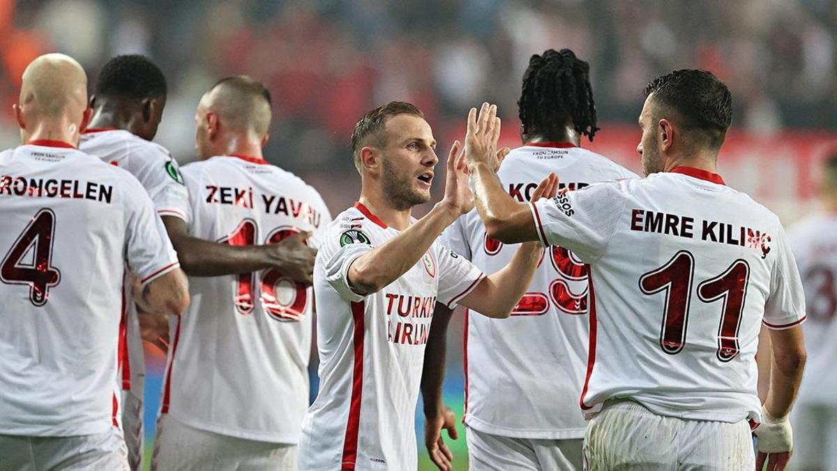 Samsunspor, Konferans Liginde durdurulamıyor! Temsilcimiz, Avrupa'da zirvede