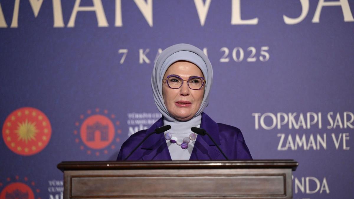 Emine Erdoğan, Topkapı Sarayı Saat Müzesi'nin açılışına katıldı