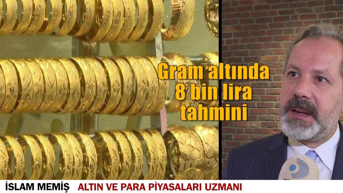 Altında yeniden tırmanış başladı: 2026 yıl sonu tahmini 8 bin lira