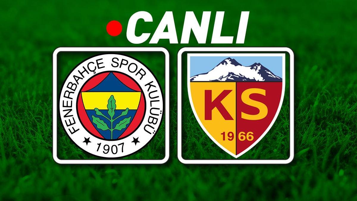6910670a39465790ca5497e3 Fenerbahçe, Kayserispor'u konuk ediyor! Muhtemel 11'ler...