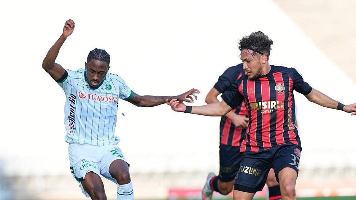 Son Dakika Spor Haberi | Fatih Karagümrük, Konyasporu ilk yarıda geçti