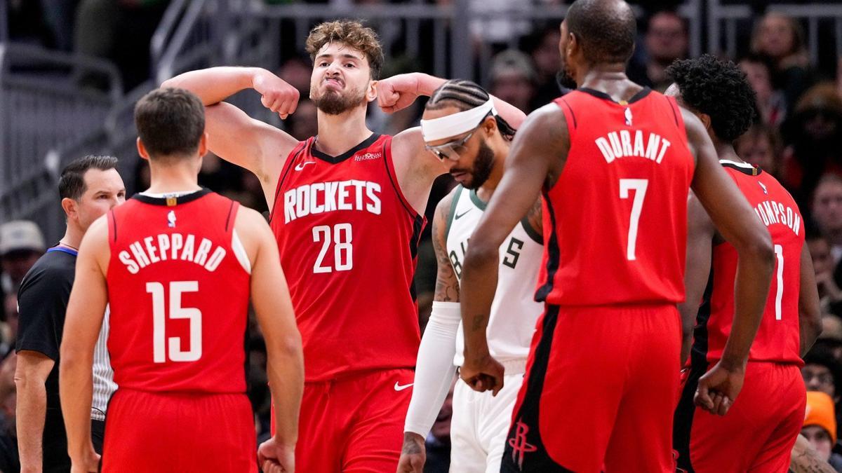 Alperen Şengün şov yaptı; Houston Rockets, deplasmanda Milwaukee Bucks'ı devirdi