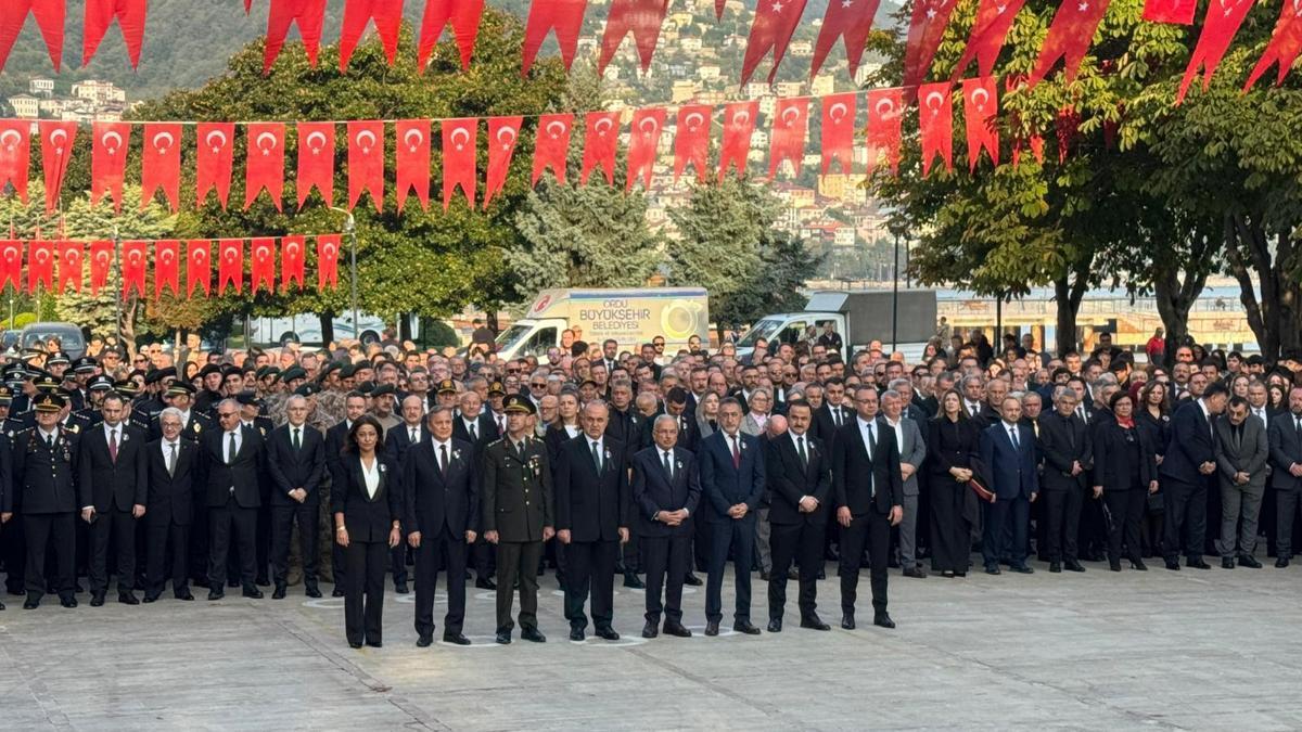 Mustafa Kemal Atatürk vefatının 87nci yılında Orduda anıldı