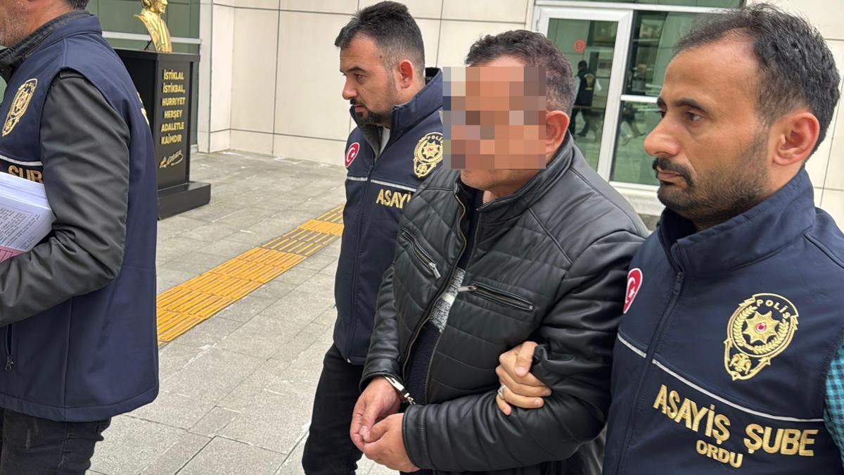 Ordu'da kuyumcudan 2 milyon liralık altın çalan şüpheli, Trabzon'da yakalandı (2)