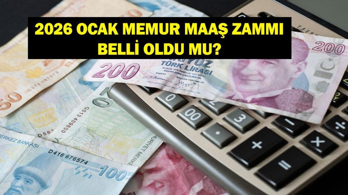 2026 OCAK MEMUR MAAŞ ZAMMI: Memur ve Memur Emeklisi Maaş Zammı Yüzde Kaç Olacak? 4 Aylık Enflasyon Farkı Maaş Zammı Ne Kadar Oldu?