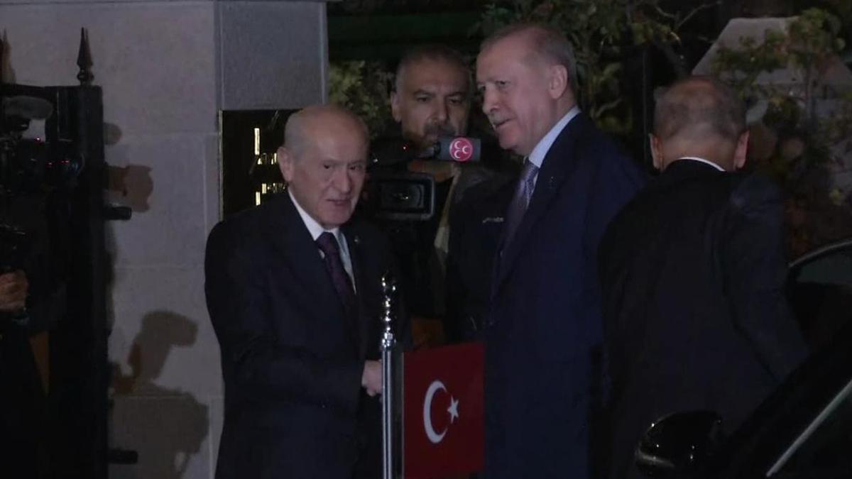 SON DAKİKA HABERİ: Cumhurbaşkanı Erdoğan-Bahçeli görüşmesi başladı