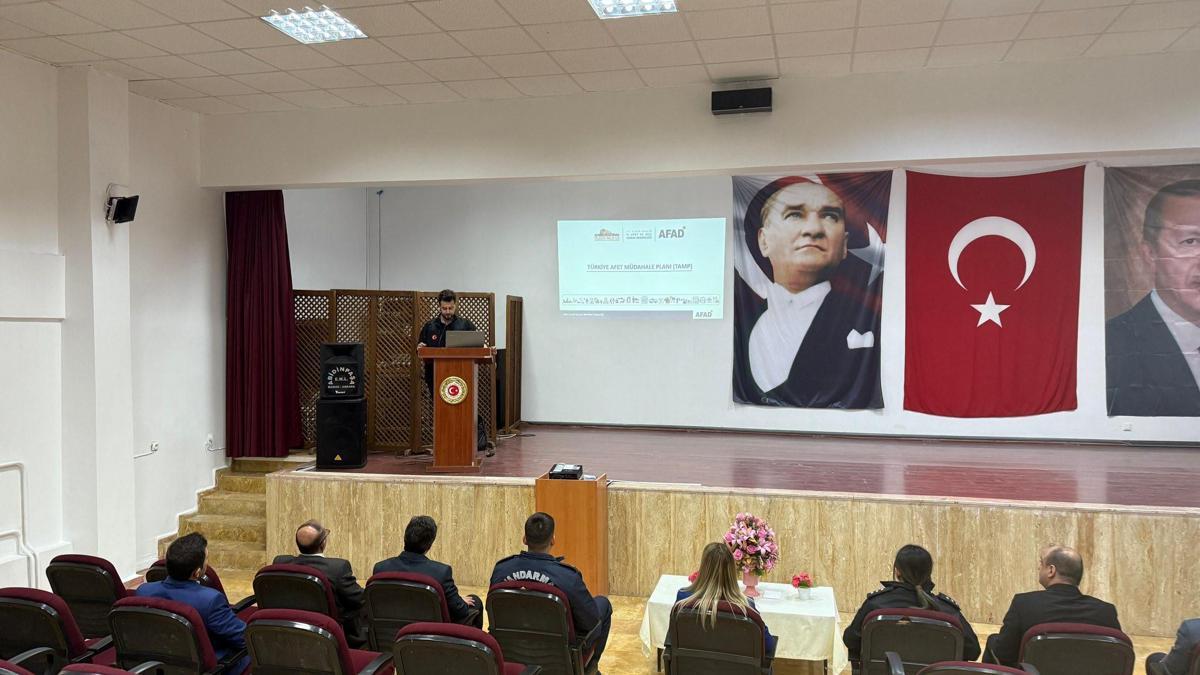 Ağın'da Afet Müdahale Planı toplantısı yapıldı