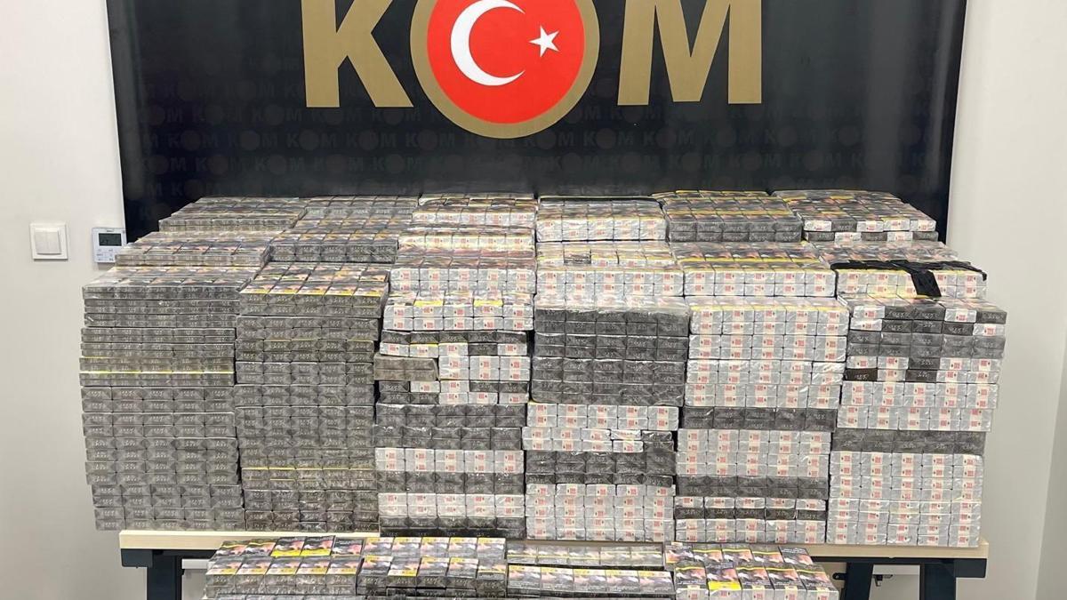 Mardinde kaçak sigara operasyonunda 3 gözaltı