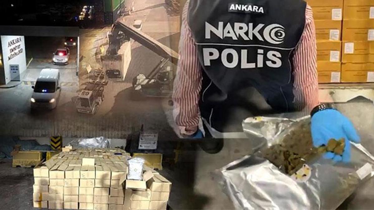 Derince Limanı'nda operasyon! 1,5 tonun üzerinde uyuşturucu ele geçirildi