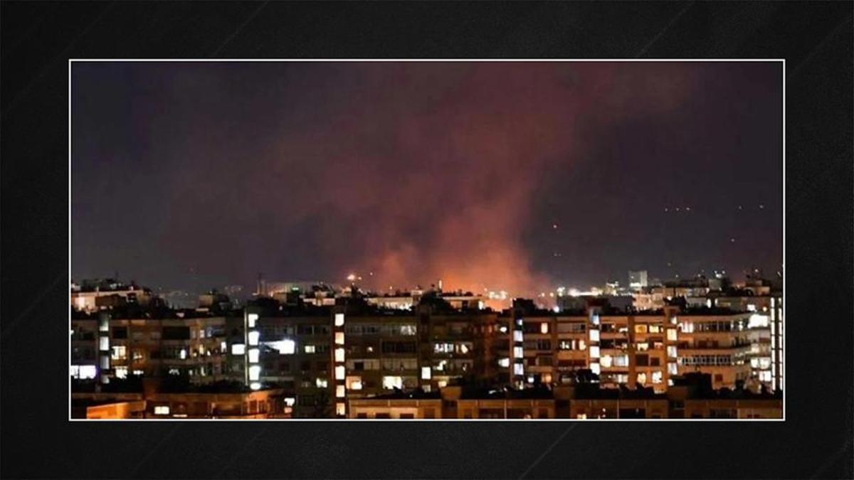 Son Dakika: Şam'ın Mezze semtinde patlama