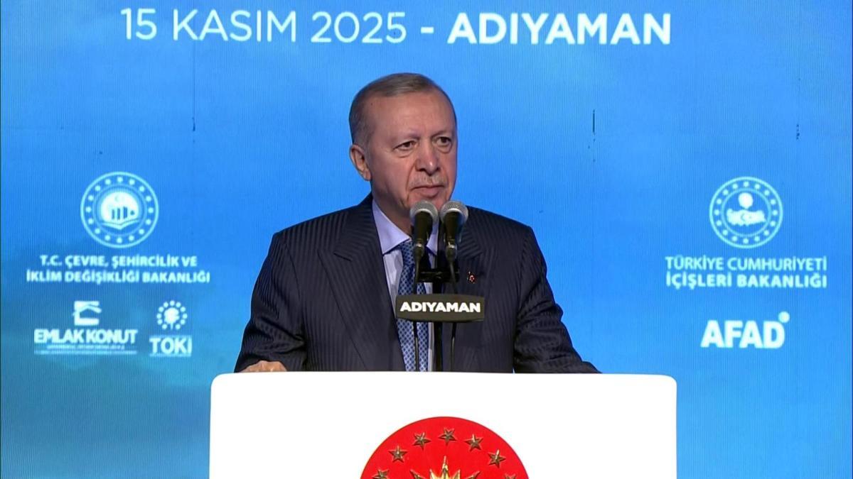 SON DAKİKA | Cumhurbaşkanı Erdoğan: Biz yaraları sarma, ülkeye eser kazandırmanın peşindeyiz