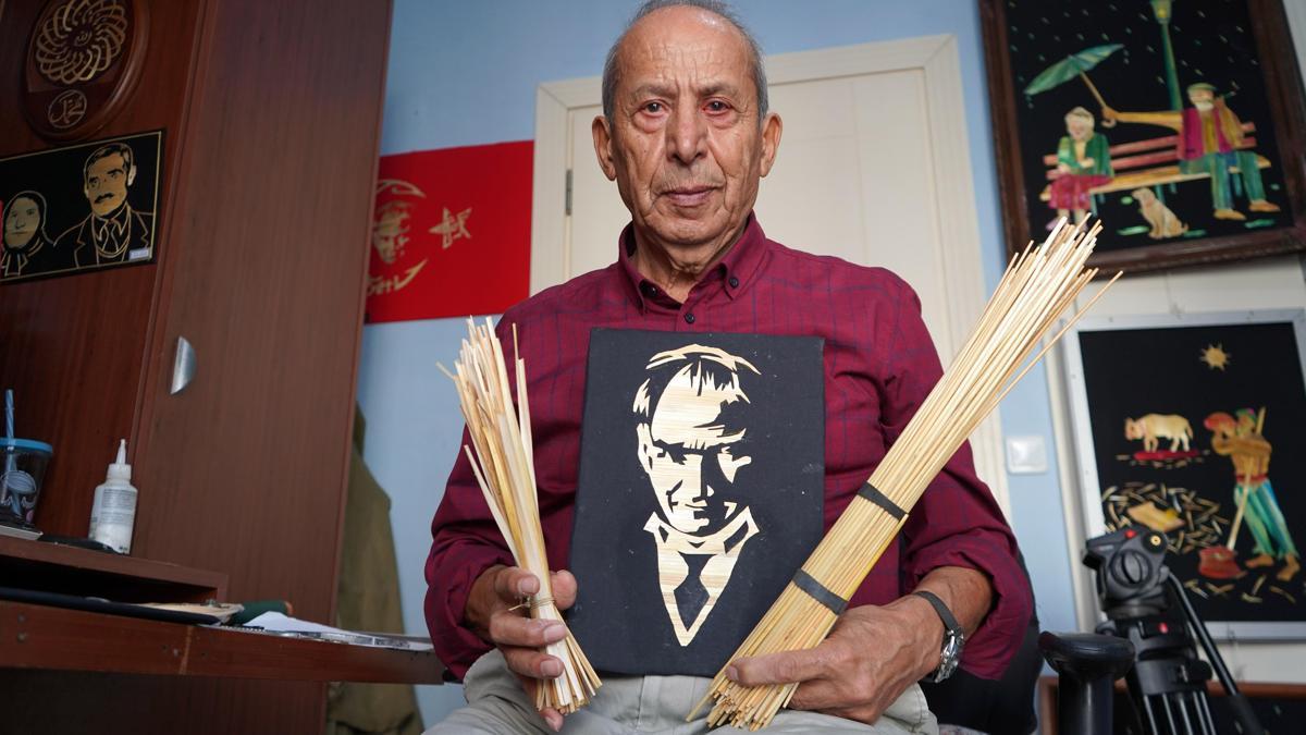 Ortaokul yıllarında öğrendiği çavdar sapı sanatını yaşatacak yeni nesil arıyor